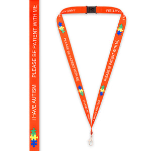 adults autism lanyard