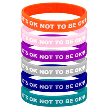 Load image into Gallery viewer, its ok not to be ok wristband
