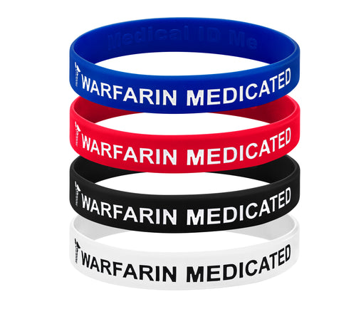 warfarin wristbands 